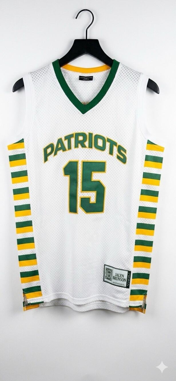 Jalen Brunson #15 Authentic Classics High School Jersey Size XL NEW HGC213BBJ01